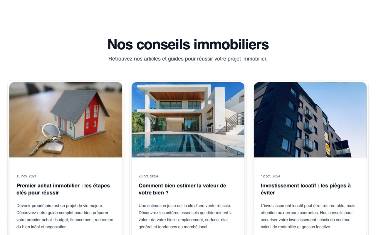 Three Column With Images preview