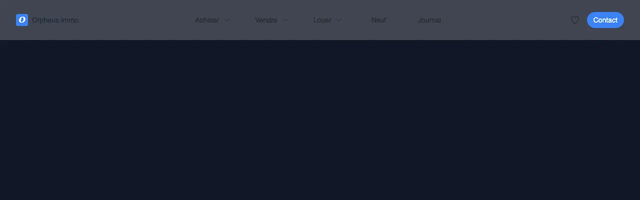 With Full Width Flyout Menu preview