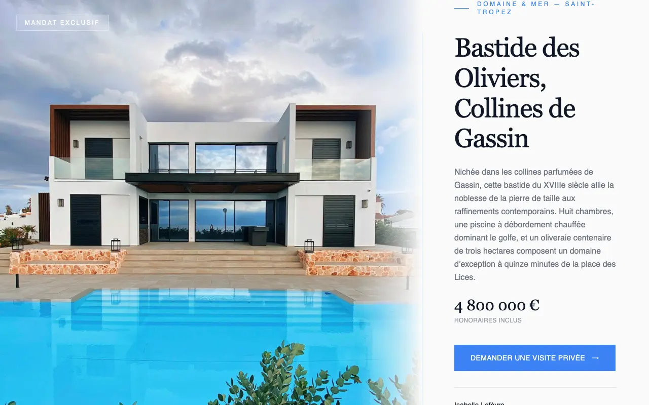 Editorial With Property Showcase preview