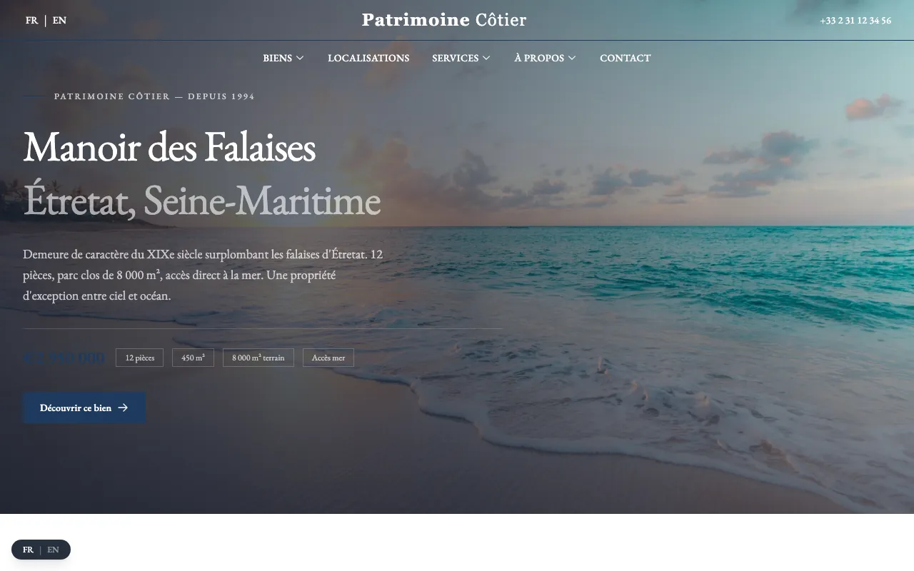 Nereus theme preview